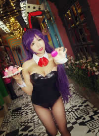 东条希兔女郎cosplay写真图片